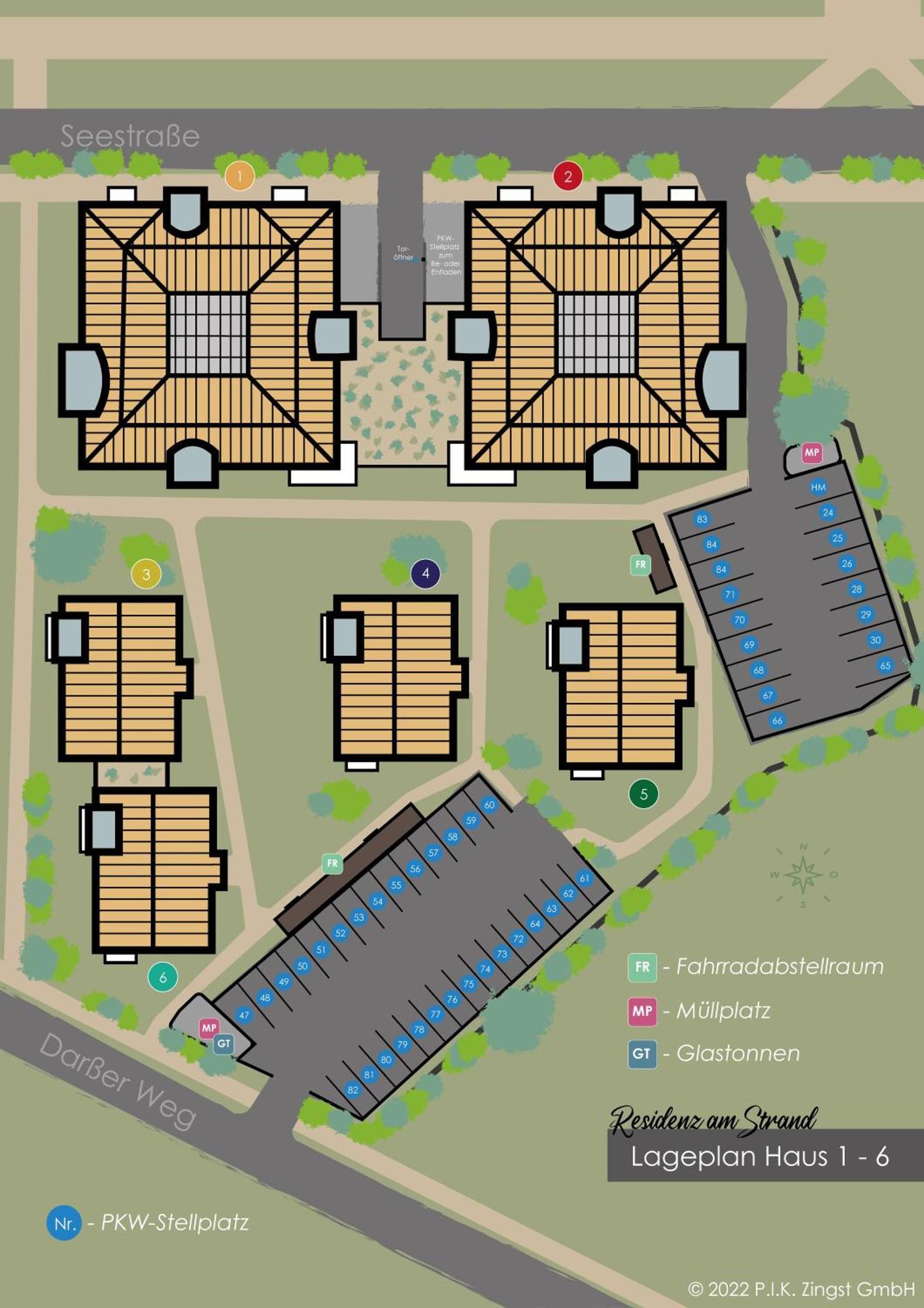 Residenz Am Strand Wohnung 5-73 Zingst Ngoại thất bức ảnh